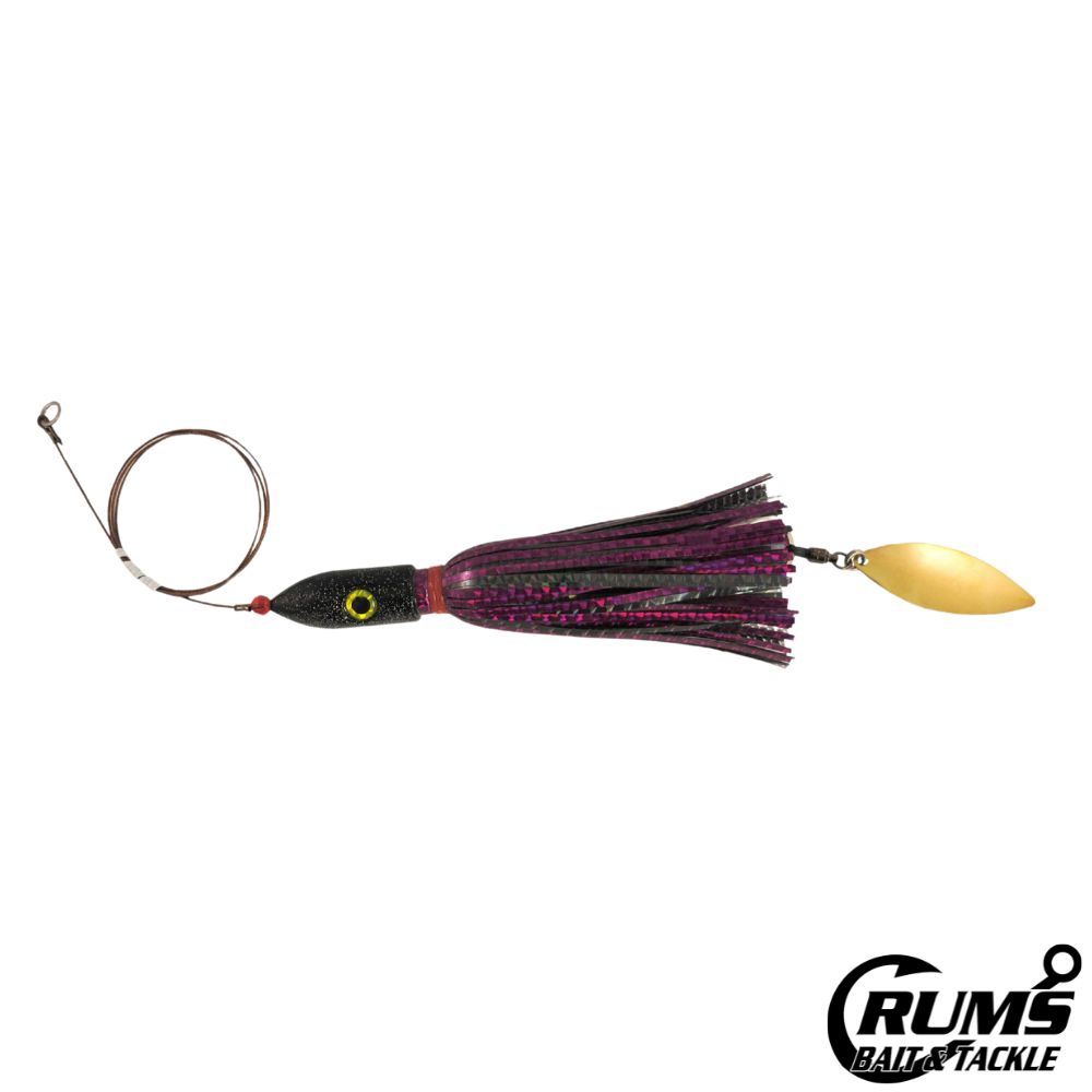 JAG-A-HOO FISHING RIG 8 OZ, COLOR: PURPLE/BLACK - 51802
