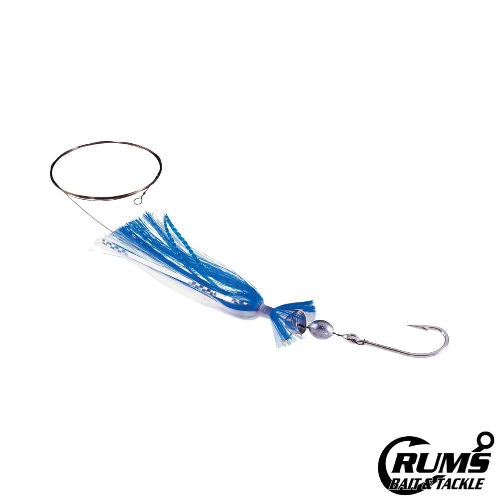 BALLYHOO RIG, Size: 1 OZ, COLOR: BLUE / WHITE