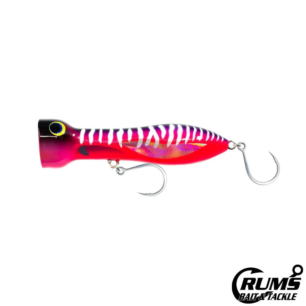 CHUG NORRIS 120 POPPER 4-3/4, COLOR: HOT PINK MACKEREL