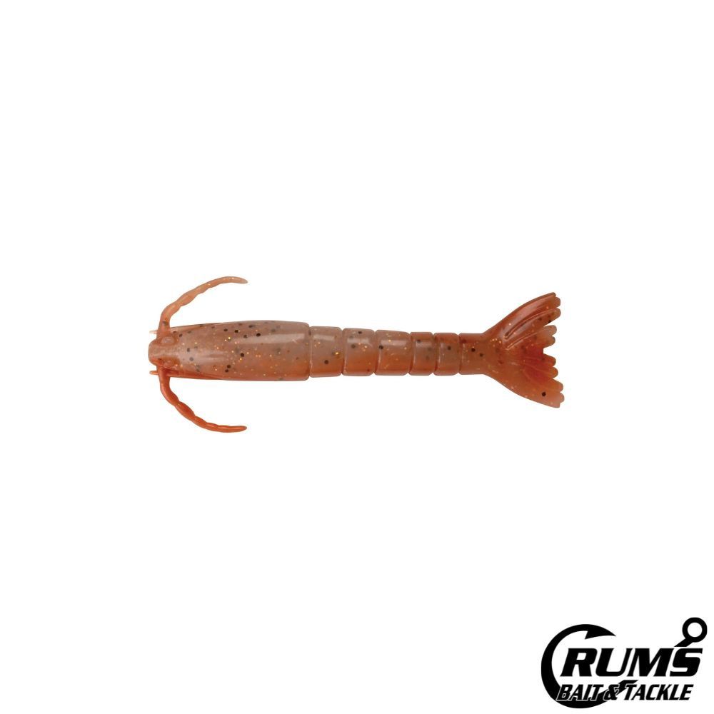 GULP ALIVE 3&quot; SW SHRIMP 1/2PINT, COLOR: NEW PENNY