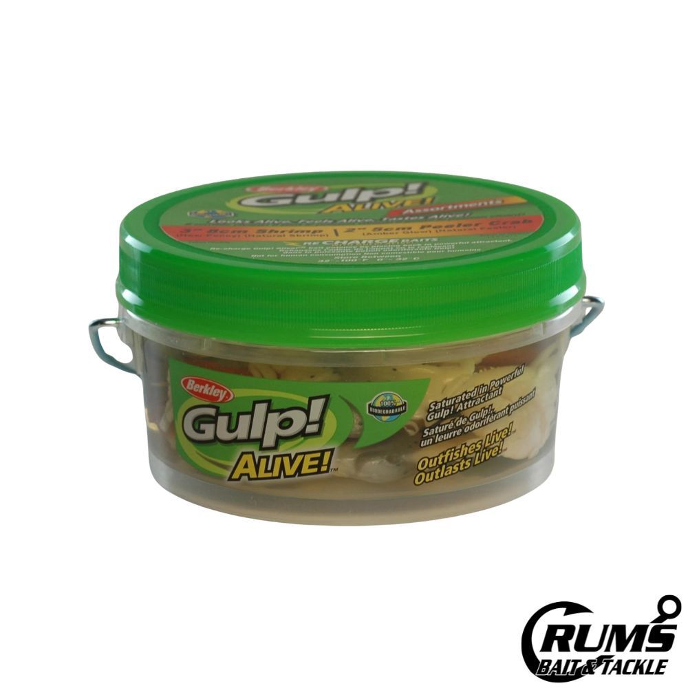 GULP ALIVE SW SHRIMP / PEELER CRAB ASST.