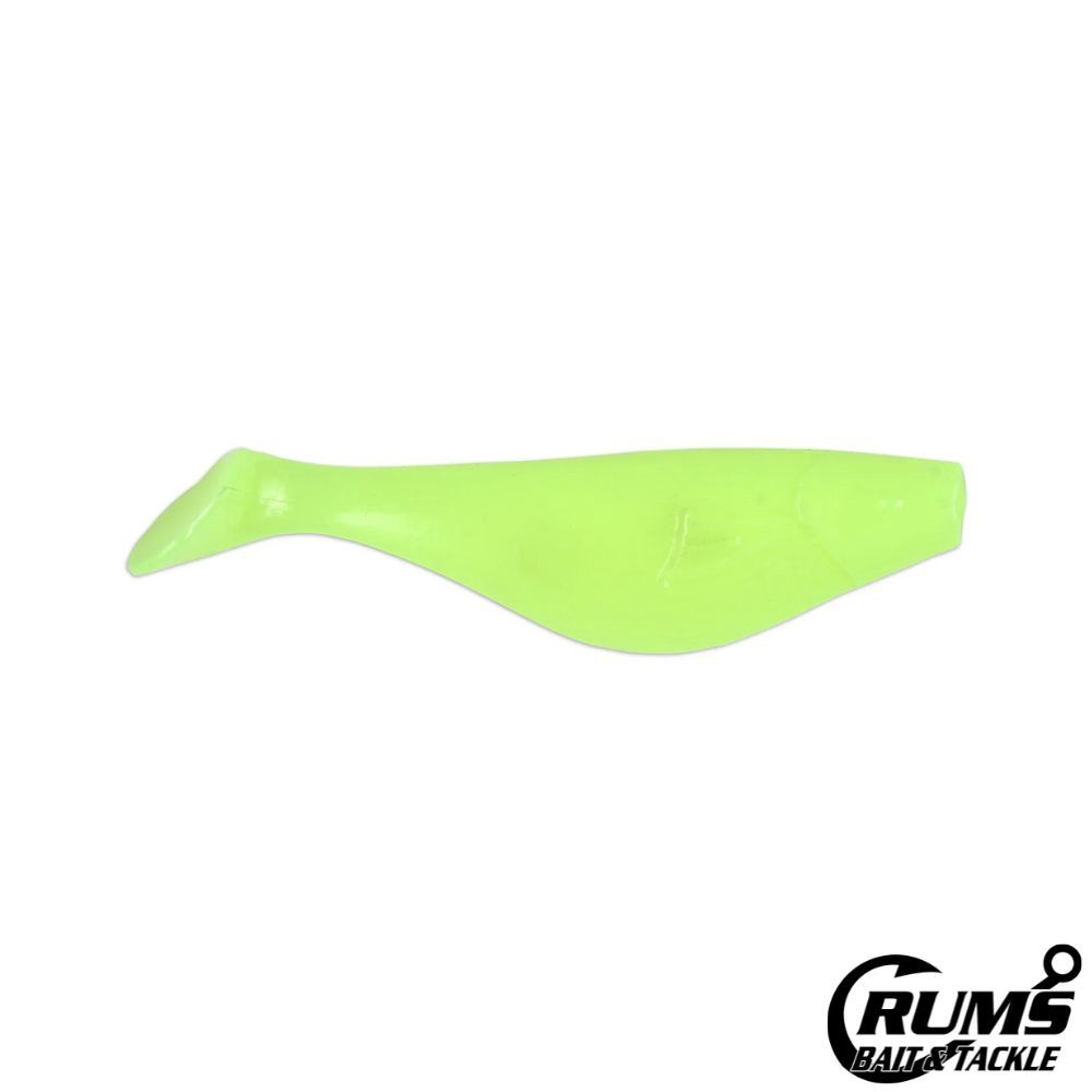 SHAD BODY, Size: 6&quot;, COLOR: CHARTREUSE