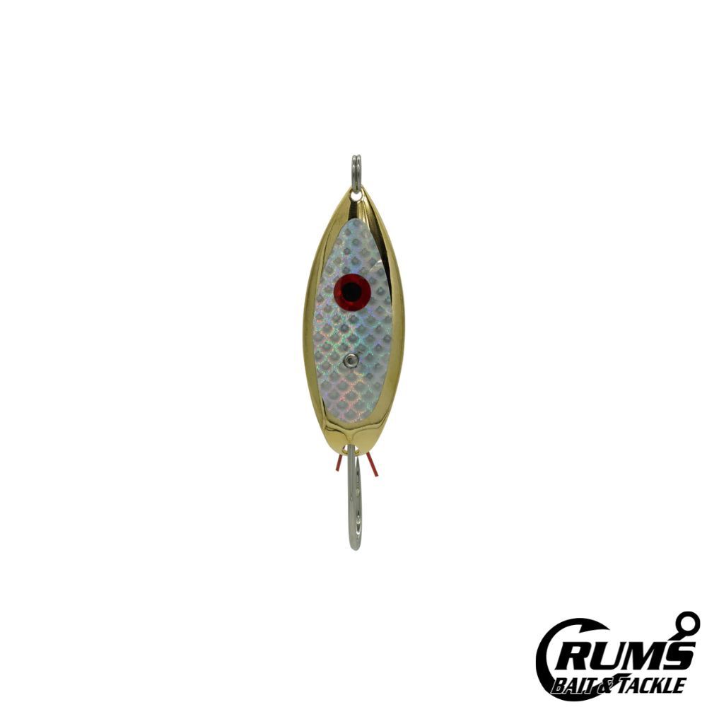 CLASSIC WEEDLESS SPOON, Size: 1/4 OZ, COLOR: GOLD W/SILVER SCALE