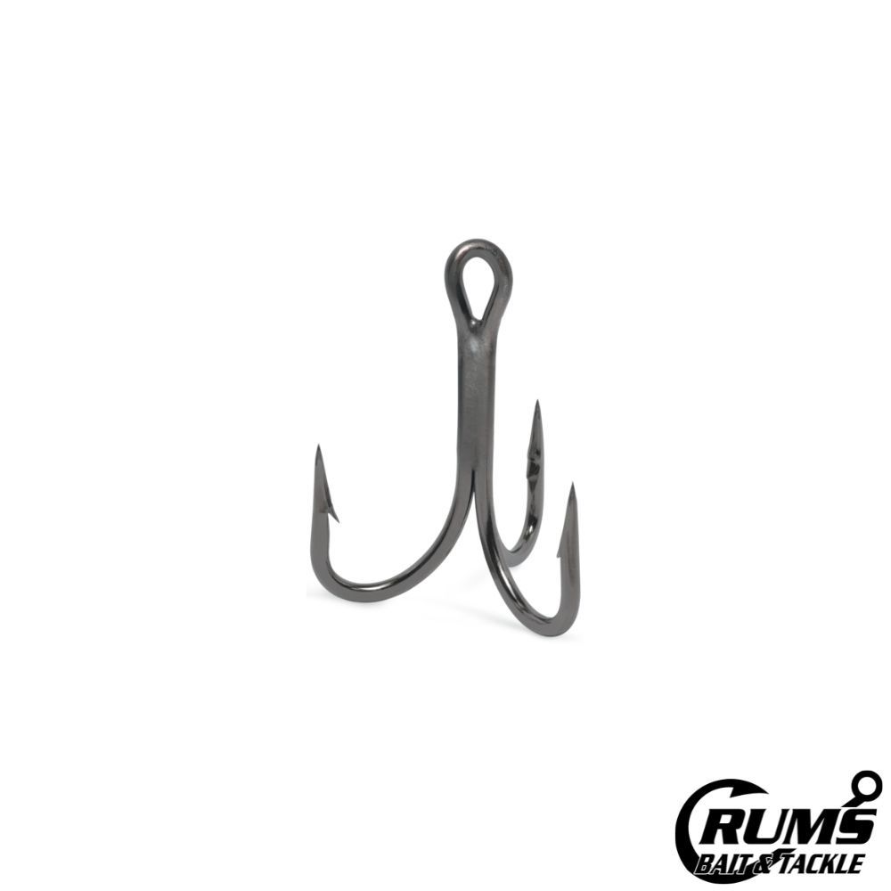 FISHFIGHTER TREBLE HOOK 6X, Size: #4