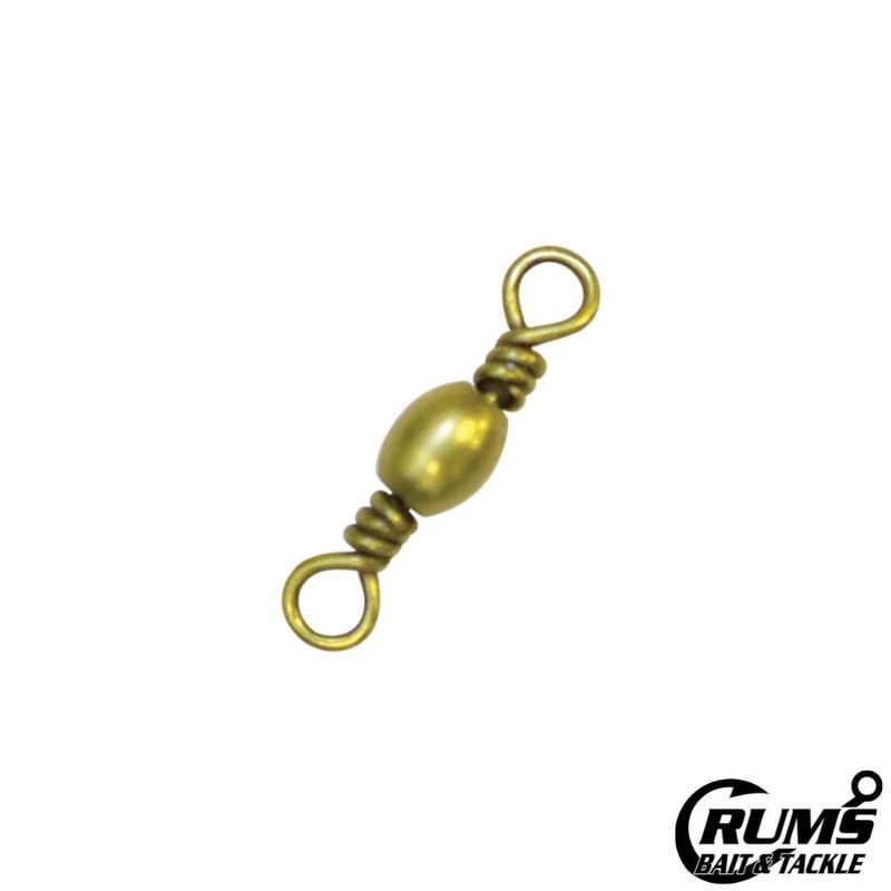 EC BARREL SWIVEL BRASS 01011