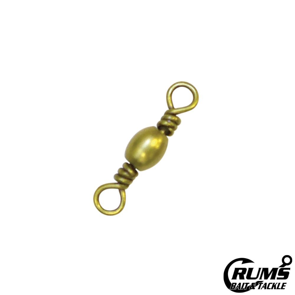 EC BARREL SWIVEL BRASS 01011, Size: 1