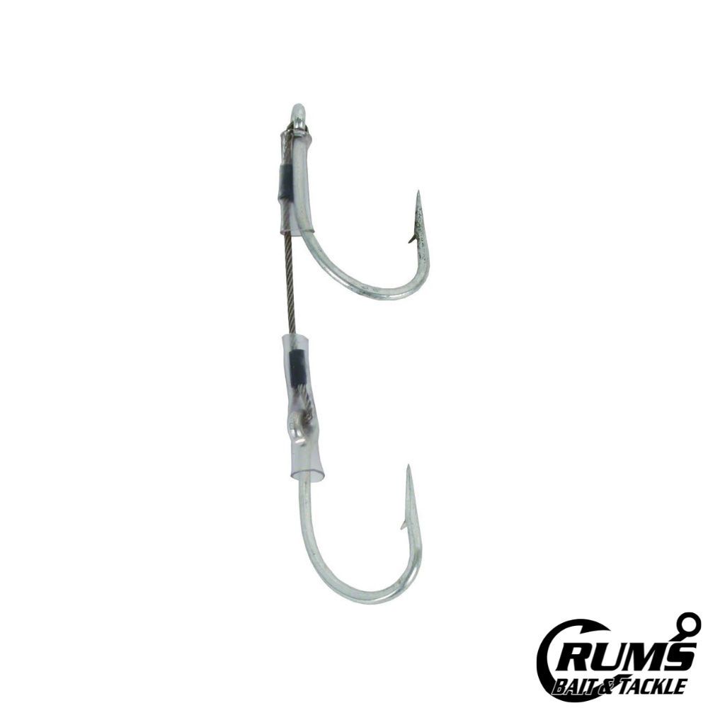 SMALL GAME HOOKSET, Size: 9/0 - 400LB CABLE