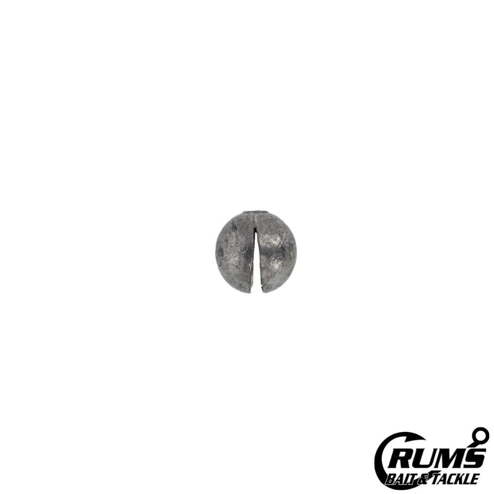ROUND SPLIT-SHOT SINKERS, Size: 3/0