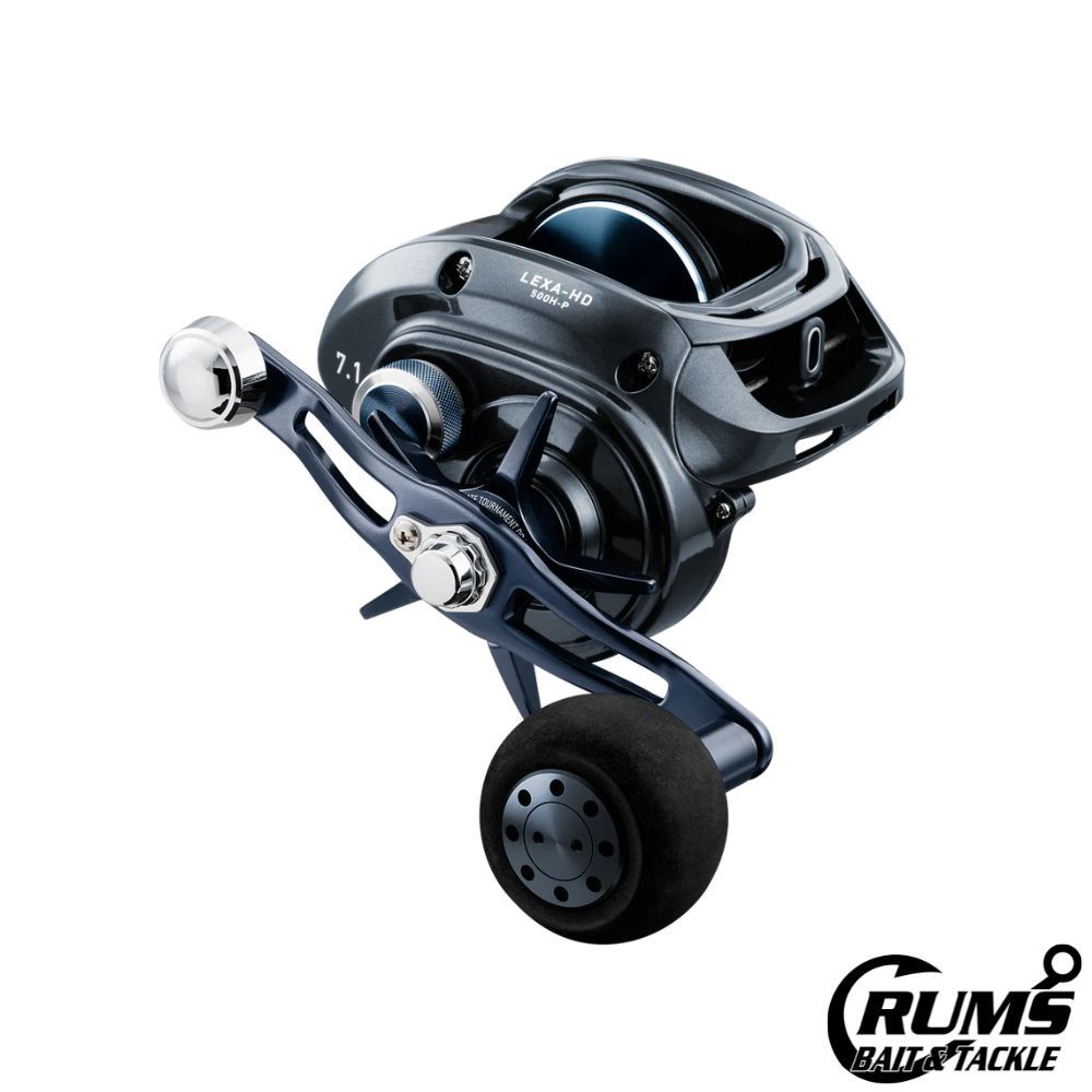 LEXA  500 HD BAITCASTING REEL, MODEL: LX-HD500P-P