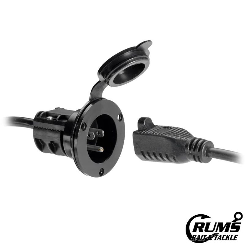 AC POWER PORT BLACK/MKR-21