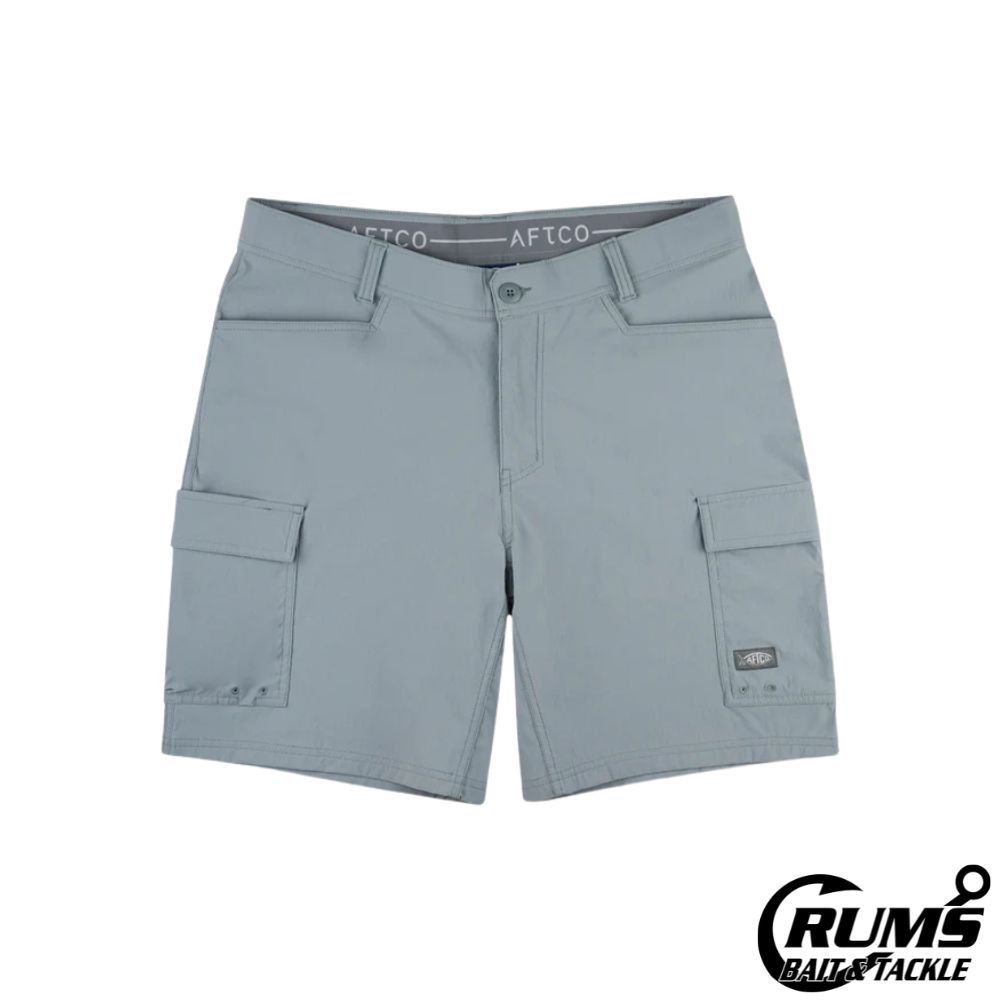 DECKHAND FISHING SHORTS, Size: 30, COLOR: STEEL