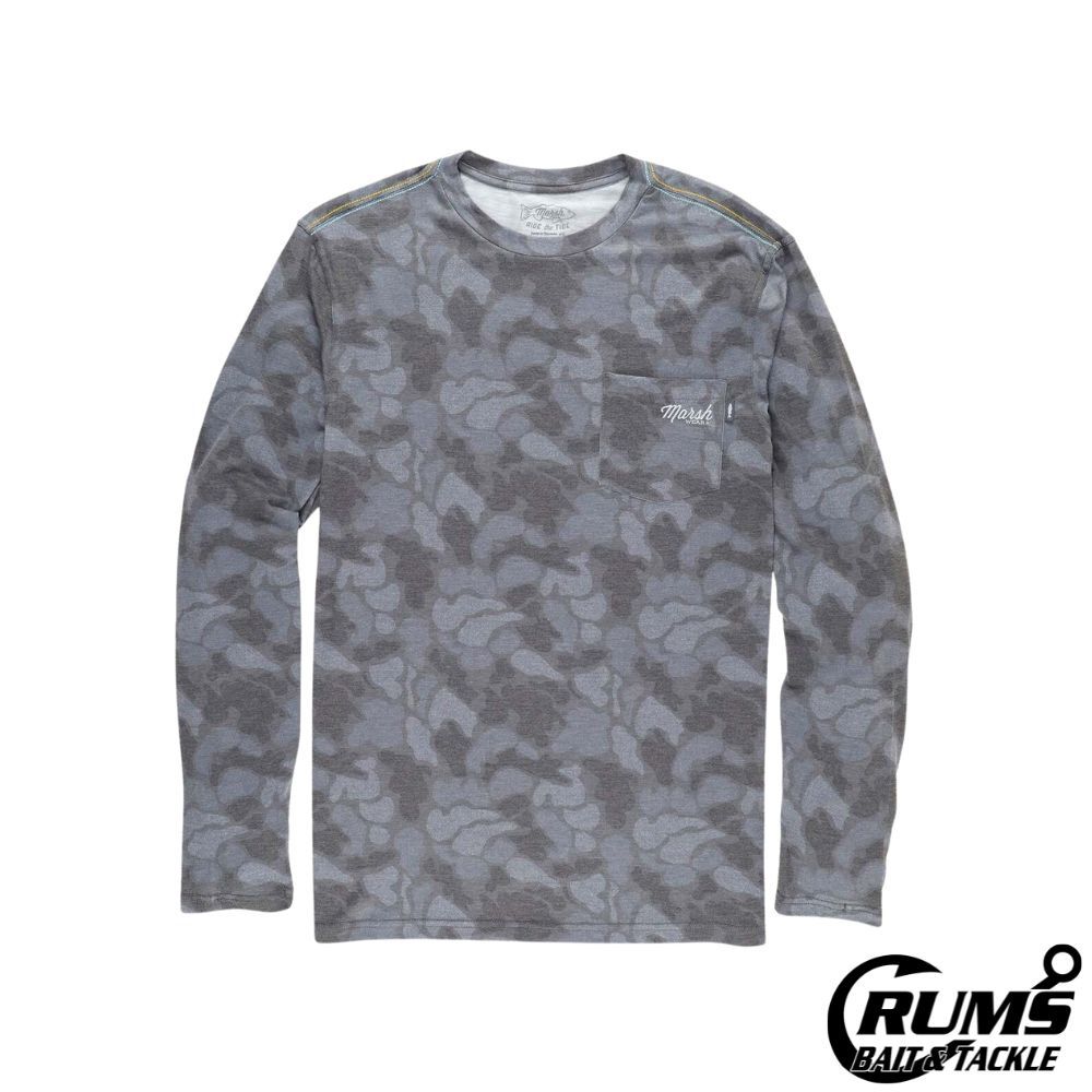 MALLARD PAMLICO LS BLACK CAMO, Size: XL