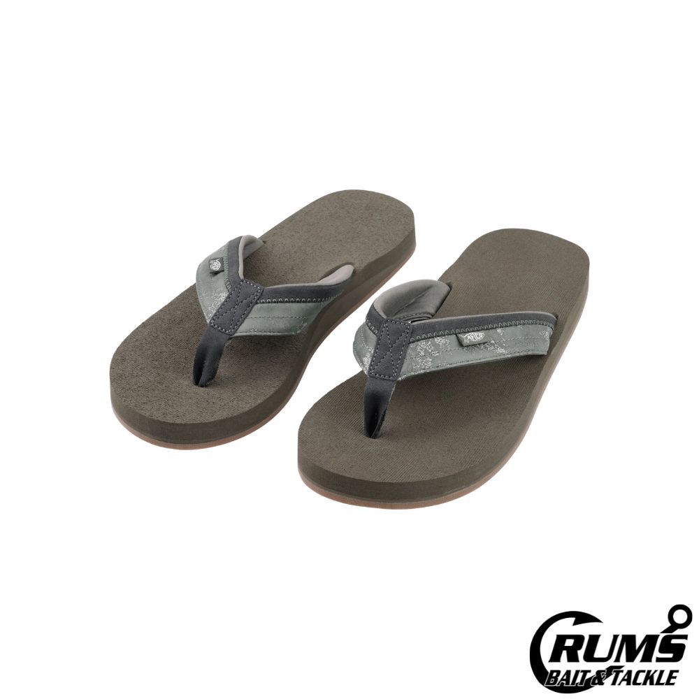DECK SANDAL GREEN ACID CAMO, Size: 8