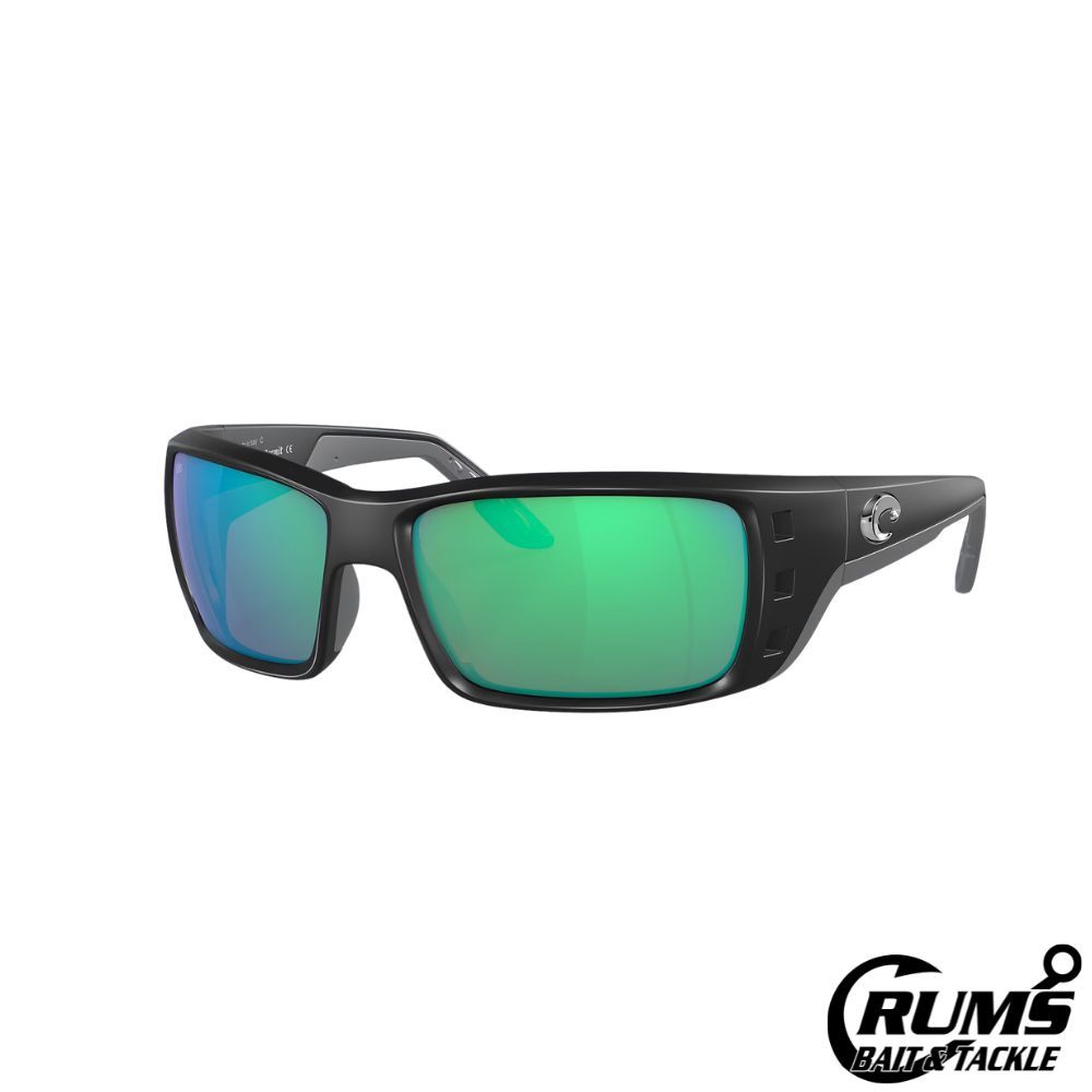 PERMIT, FRAME: MATTE BLACK, LENS: GREEN MIRROR 580G