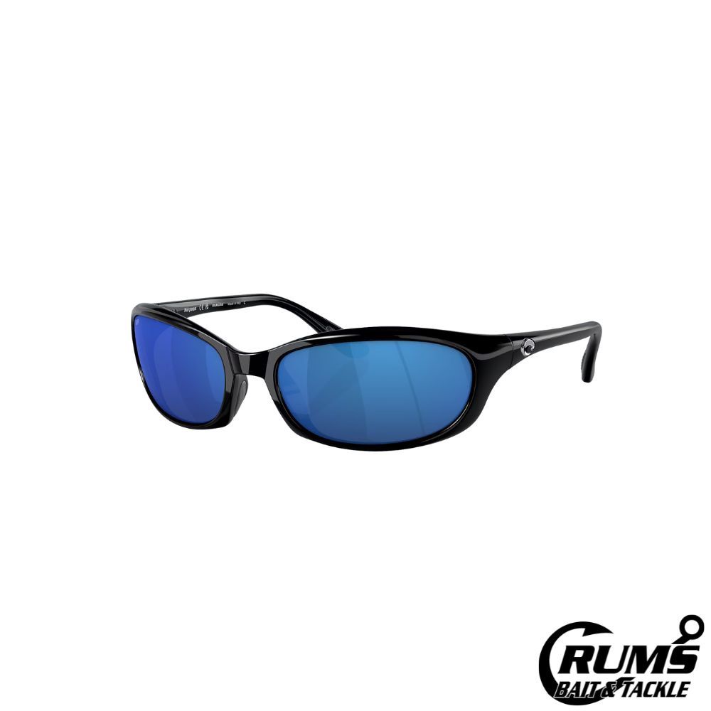 HARPOON, FRAME: SHINY BLACK, LENS: BLUE MIRROR 580P