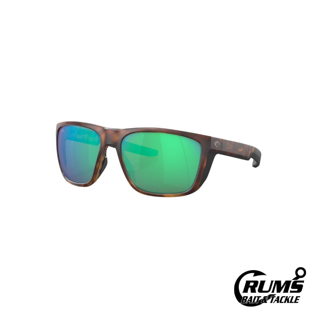 FERG, FRAME: MATTE TORTOISE, LENS: GREEN MIRROR 580G