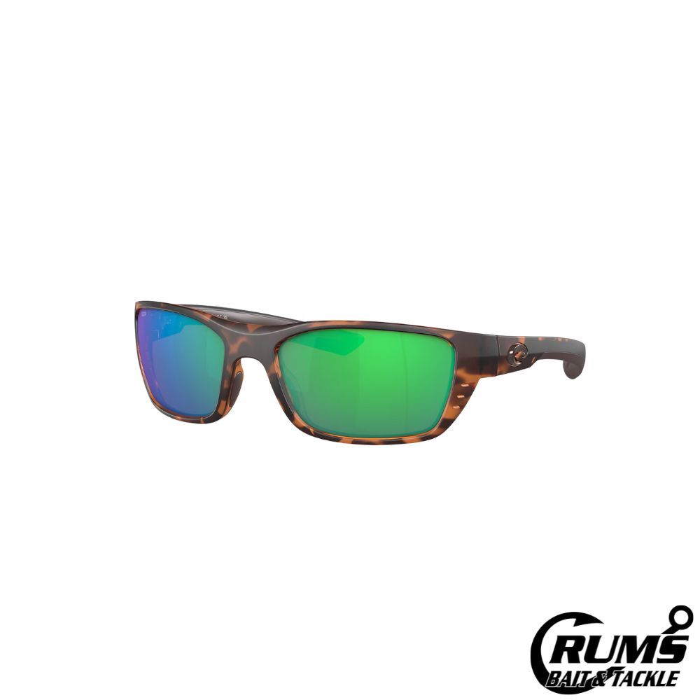 WHITETIP, FRAME: MATTE RETRO TORTOISE, LENS: GREEN MIRROR 580P