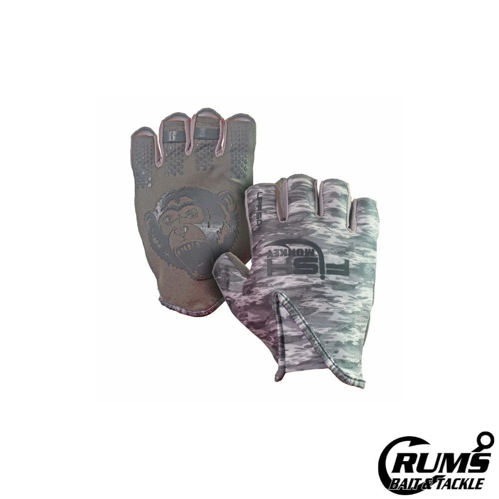 STUBBY GUIDE GLOVE, Size: M, COLOR: GREYWTRCAM