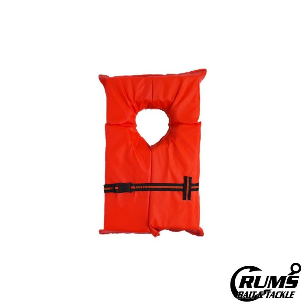 TYPE II LIFE JACKET, Size: CHILD, COLOR: ORANGE