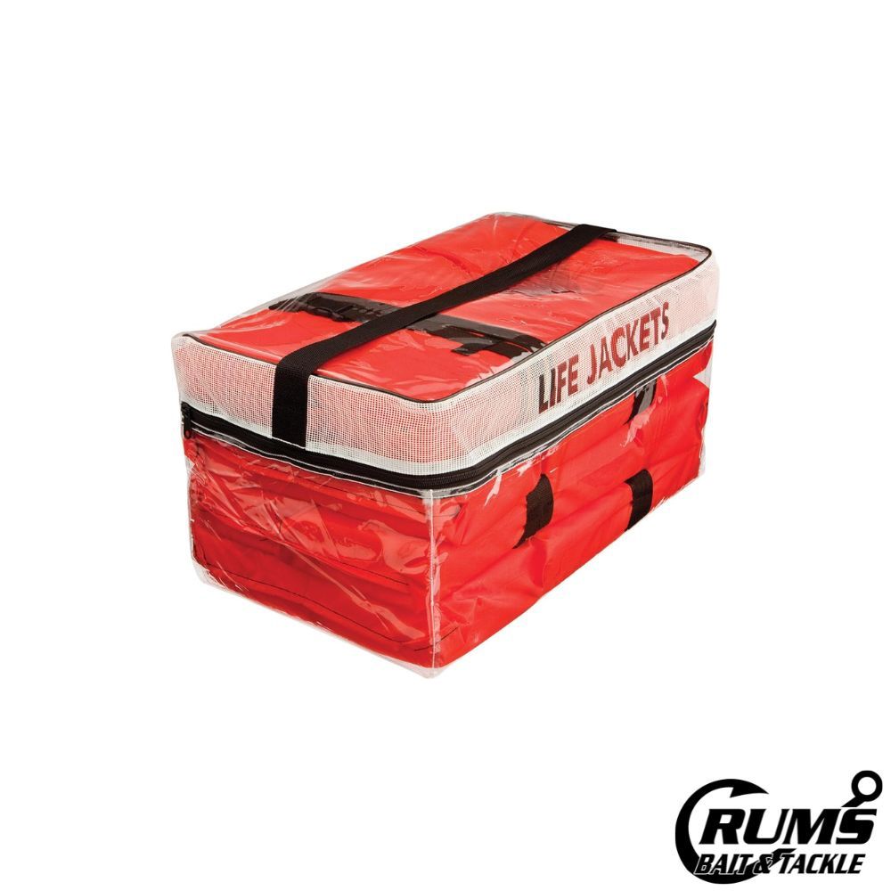 TYPE II  LIFE JACKET 4-PACK IN STORAGE BAG