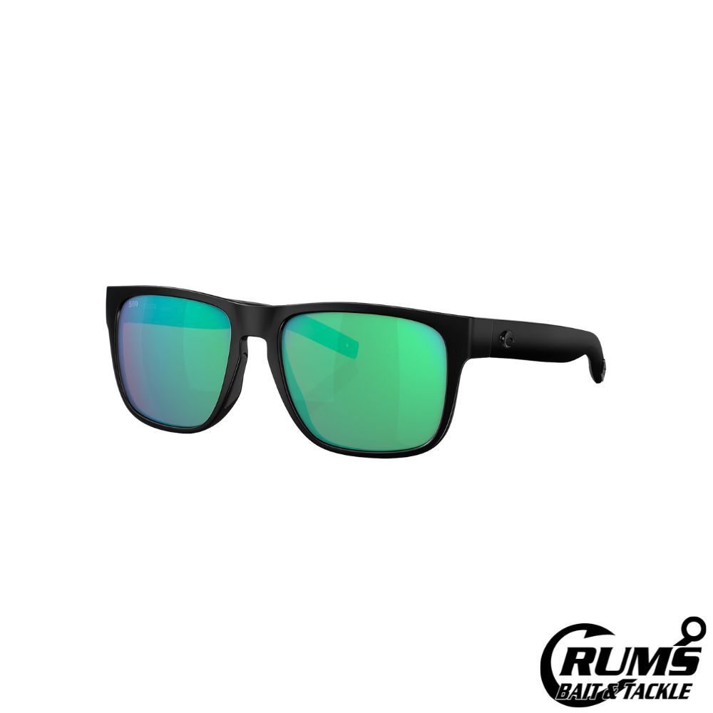 SPEARO, FRAME: BLACKOUT, LENS: GREEN MIRROR 580G