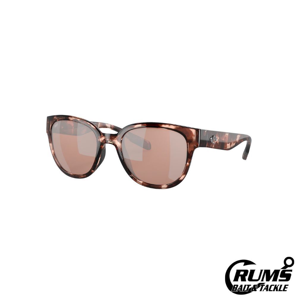SALINA, FRAME: CORAL TORTOISE, LENS: COPPER SILVER MIRROR 580P