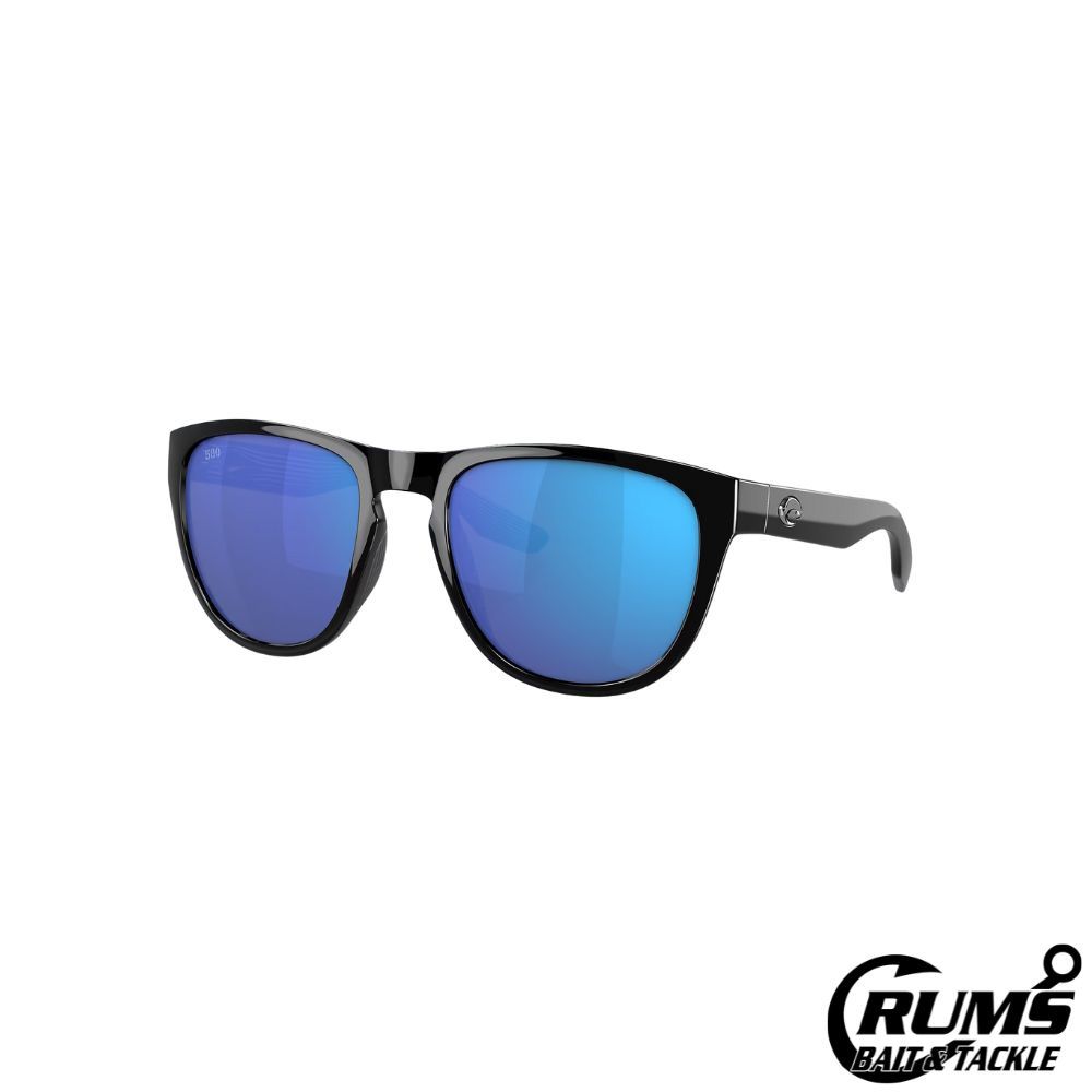 IRIE, FRAME: BLACK, LENS: BLUE MIRROR 580G