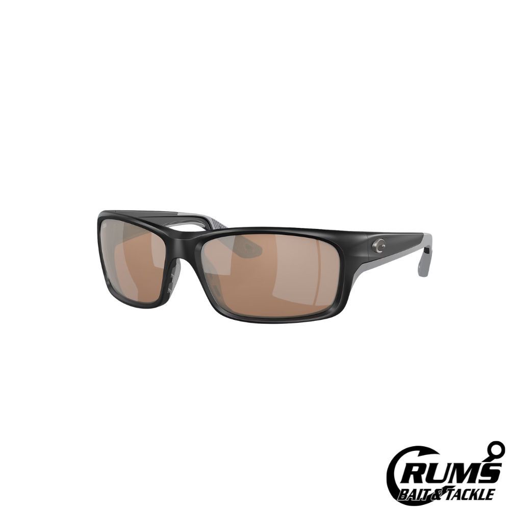 JOSE PRO, FRAME: MATTE BLACK, LENS: COPPER SILVER MIRROR 580G