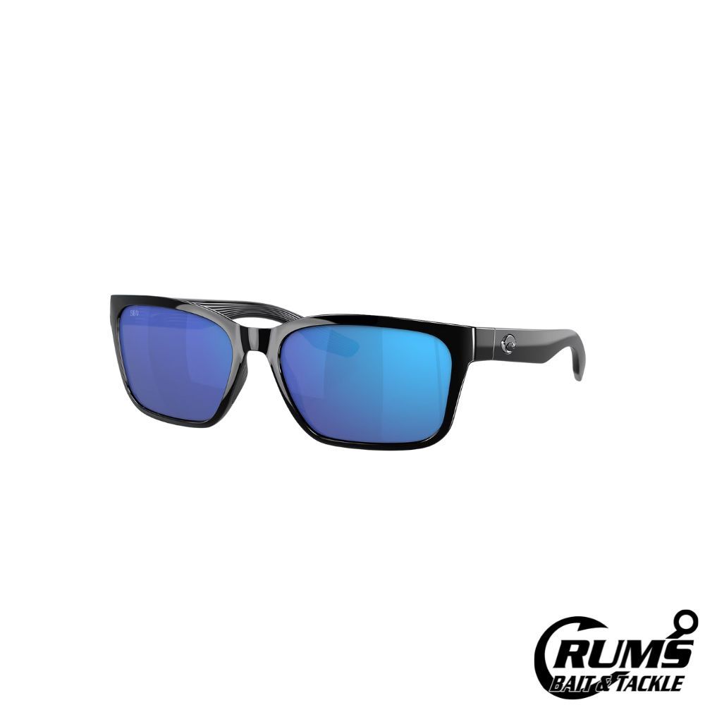 PALMAS, FRAME: BLACK, LENS: BLUE MIRROR 580G