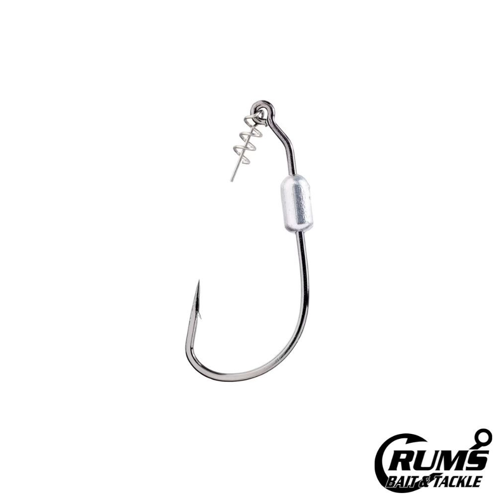 5132W WEIGHTED TWISTLOCK BASS HOOK, Size: 4/0, 1/8 OZ