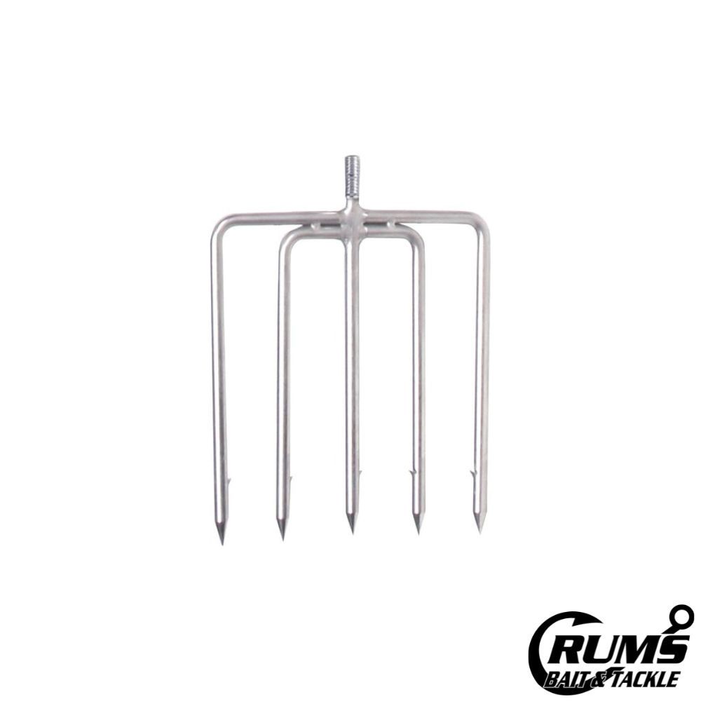 SPEAR HEAD STAINLESS, Size: 5-PRONG 5/16&quot;