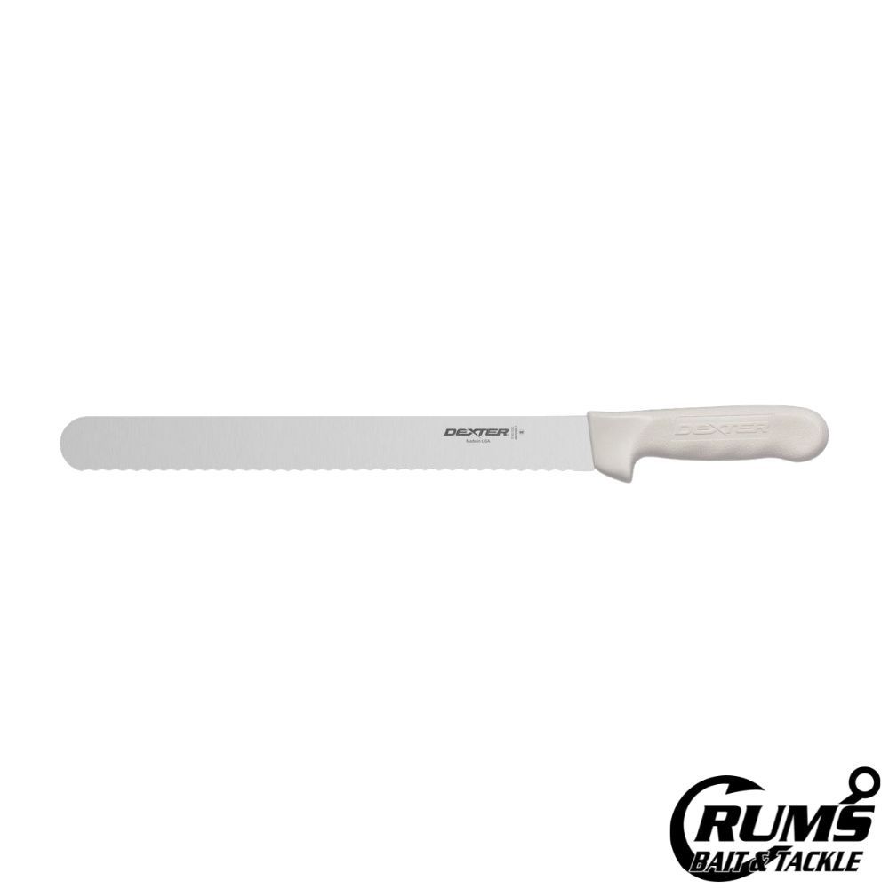 SANI-SAFE 12&quot; SCALLOPED ROAST SLICER