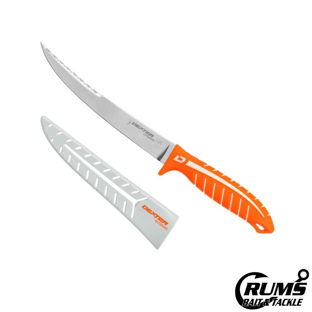 DEXTREME 8&quot; STIFF FILLET KNIFE W/ SHEATH