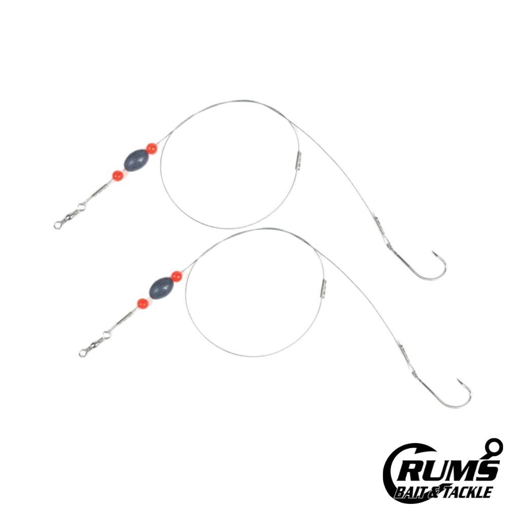 EGG LEAD READY RIGS, Size: 1/4 OZ - 1/0