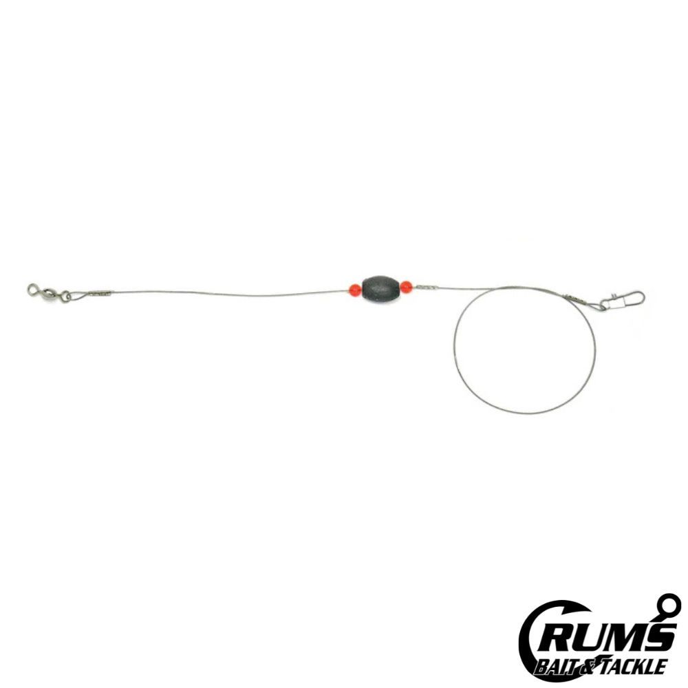 RRS14-2 EGG LEAD READY RIG W/SNAP 1/4OZ EGG