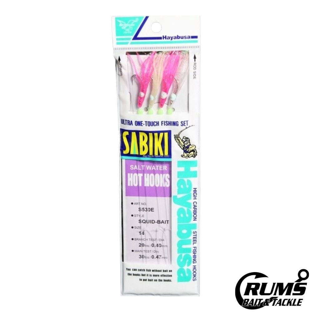 SQUID BAIT SABIKI RIG, Size: S-530E-14