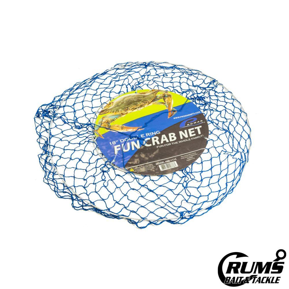 FUN COLOR COTTON CRAB NET
