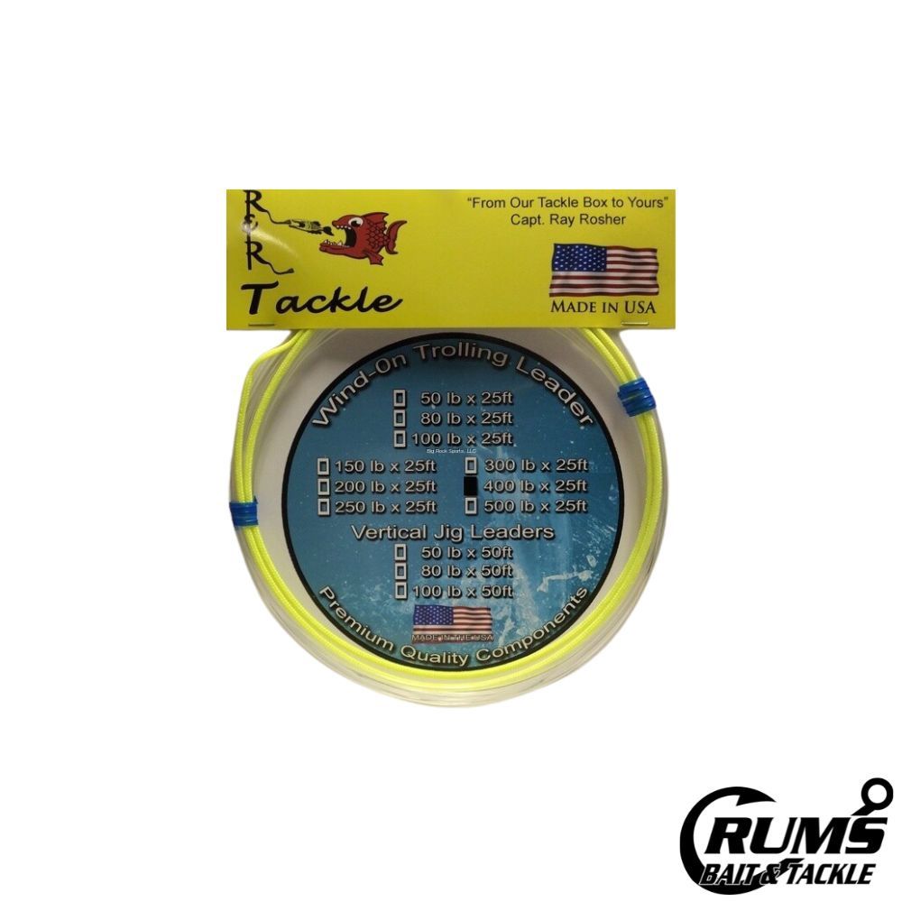 WIND ON LEADER, Size: 400#X25&#39;
