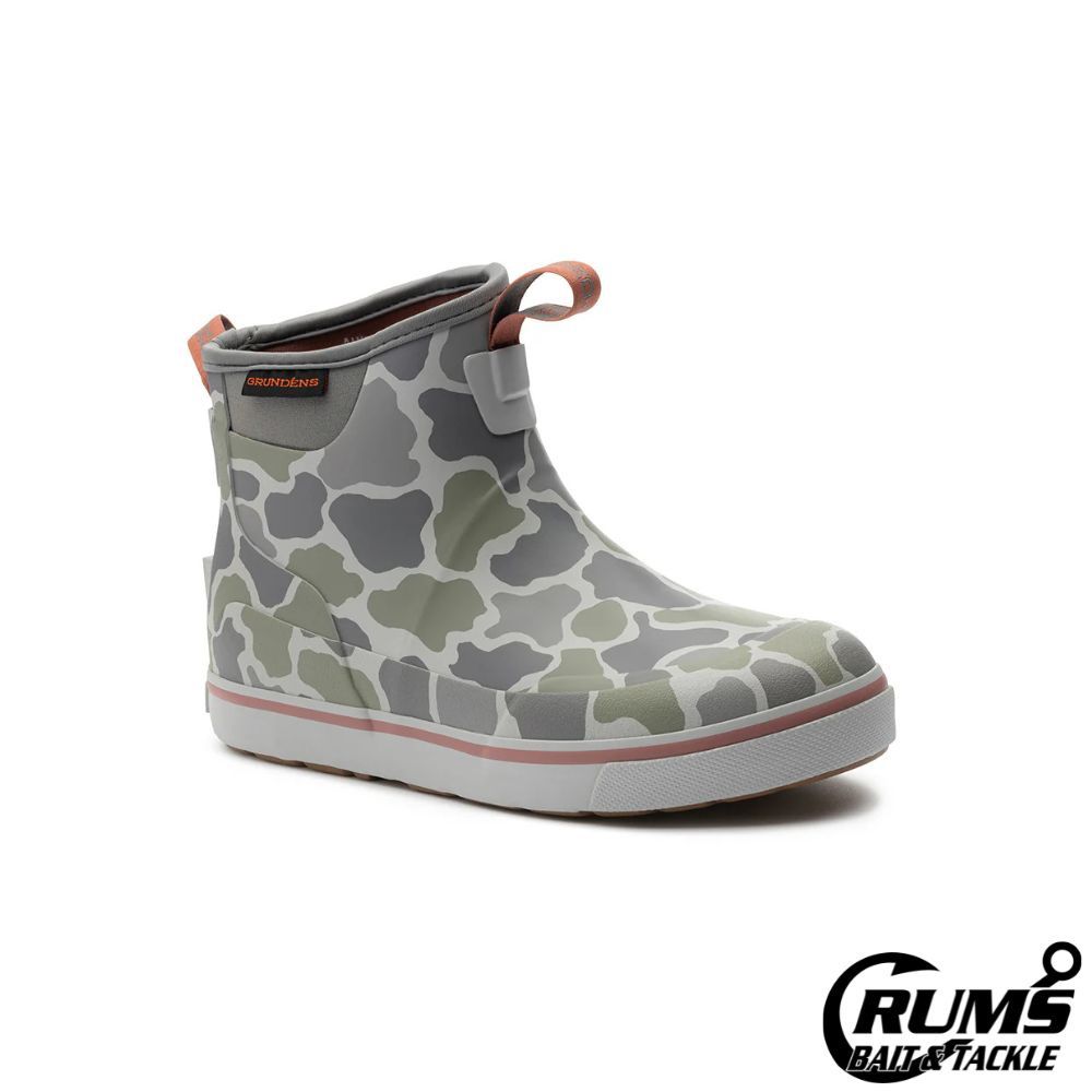 WOMENS DECK BOSS ANKLE BOOT, Size: 8, Colour: TEA DUCK CAMO