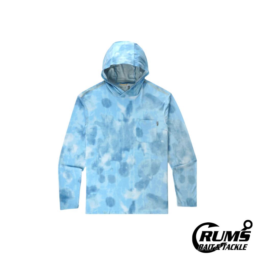 BUXTON HAGOOD HOOD LIGHT BLUE SALT CAMO, Size: S