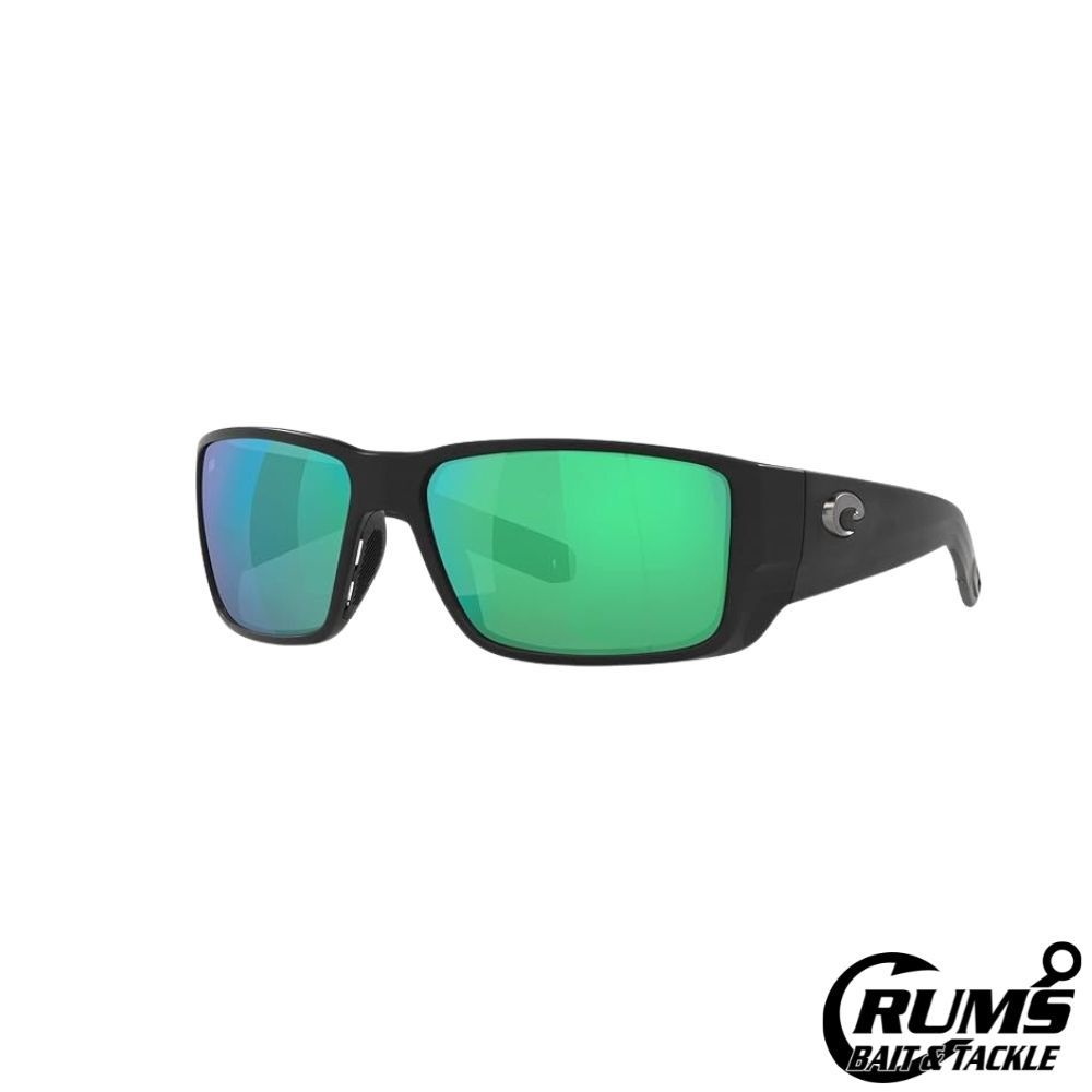 BLACKFIN, FRAME: BLACK MATTE, LENS: BLUE MIRROR 580G