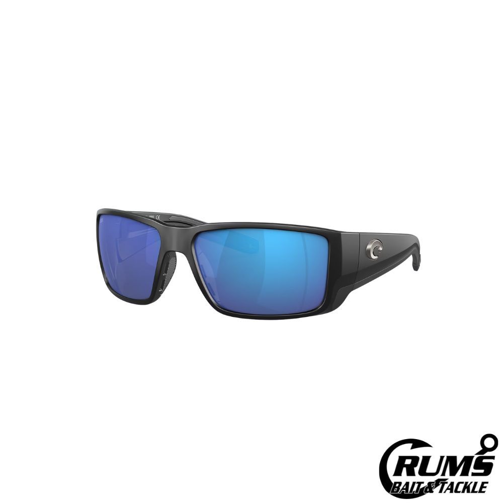 BLACKFIN PRO, FRAME: MATTE BLACK, LENS: BLUE MIRROR 580G
