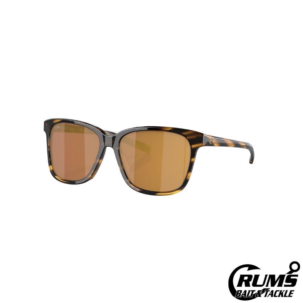 MAY, FRAME: TORTOISE, LENS: GOLD MIRROR 580G