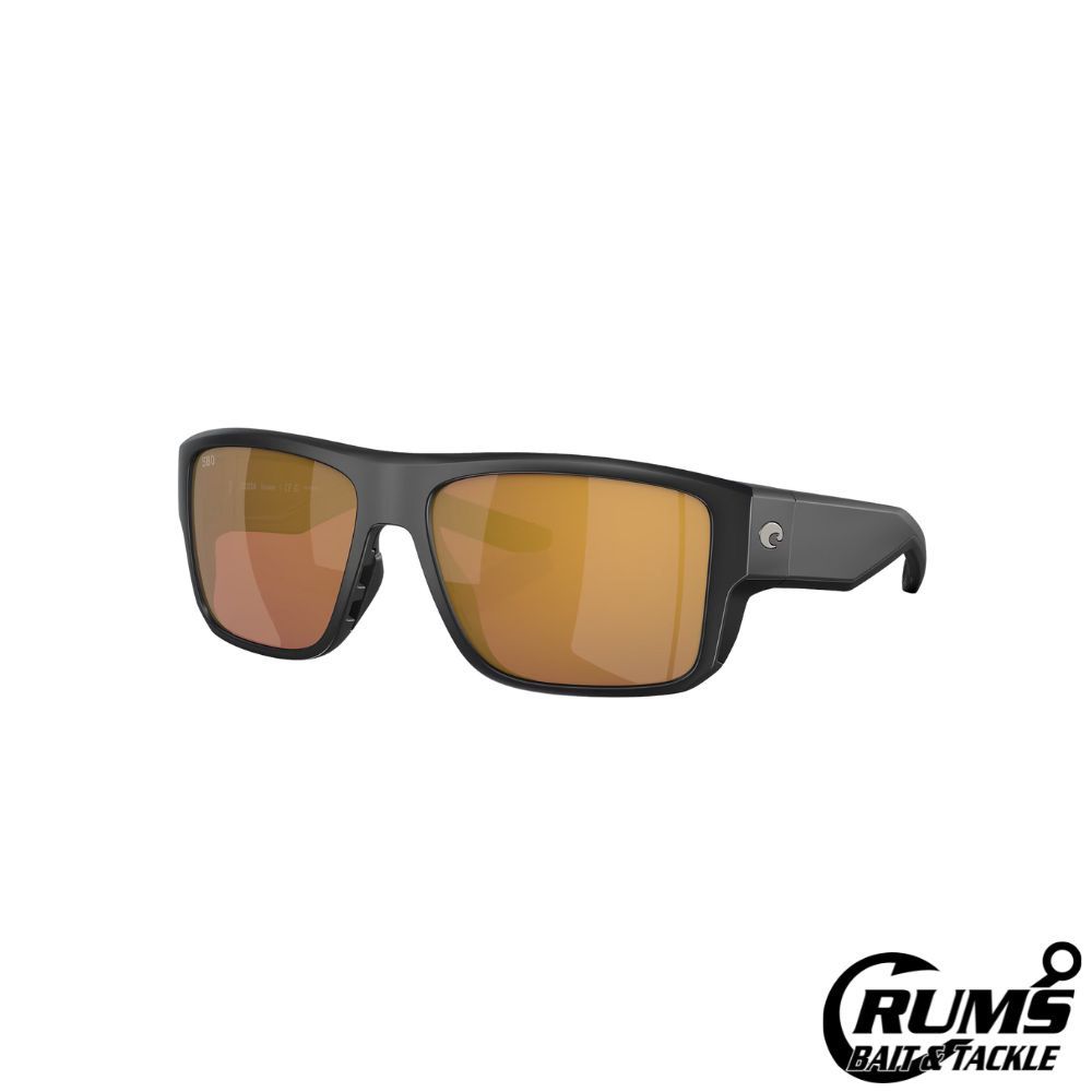 TAXMAN, FRAME: MATTE BLACK, LENS: GOLD MIRROR 580G