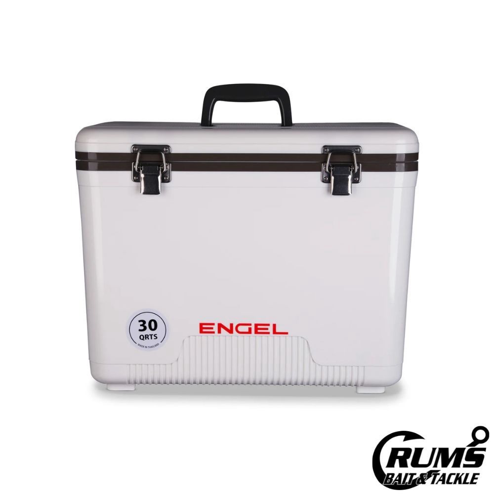 COOLER/DRY BOXES, Size: 30QT, COLOR: WHITE