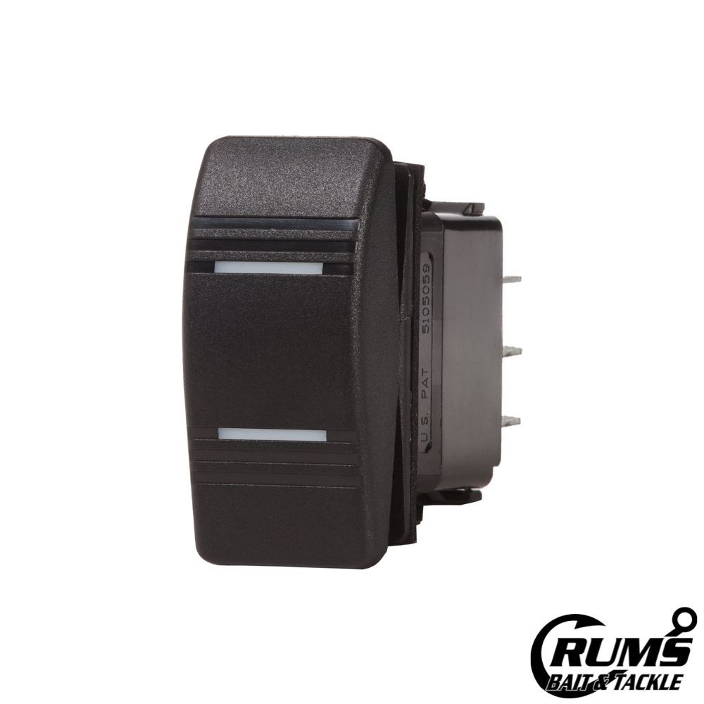 Contura Switch DPDT Black - ON-OFF-ON