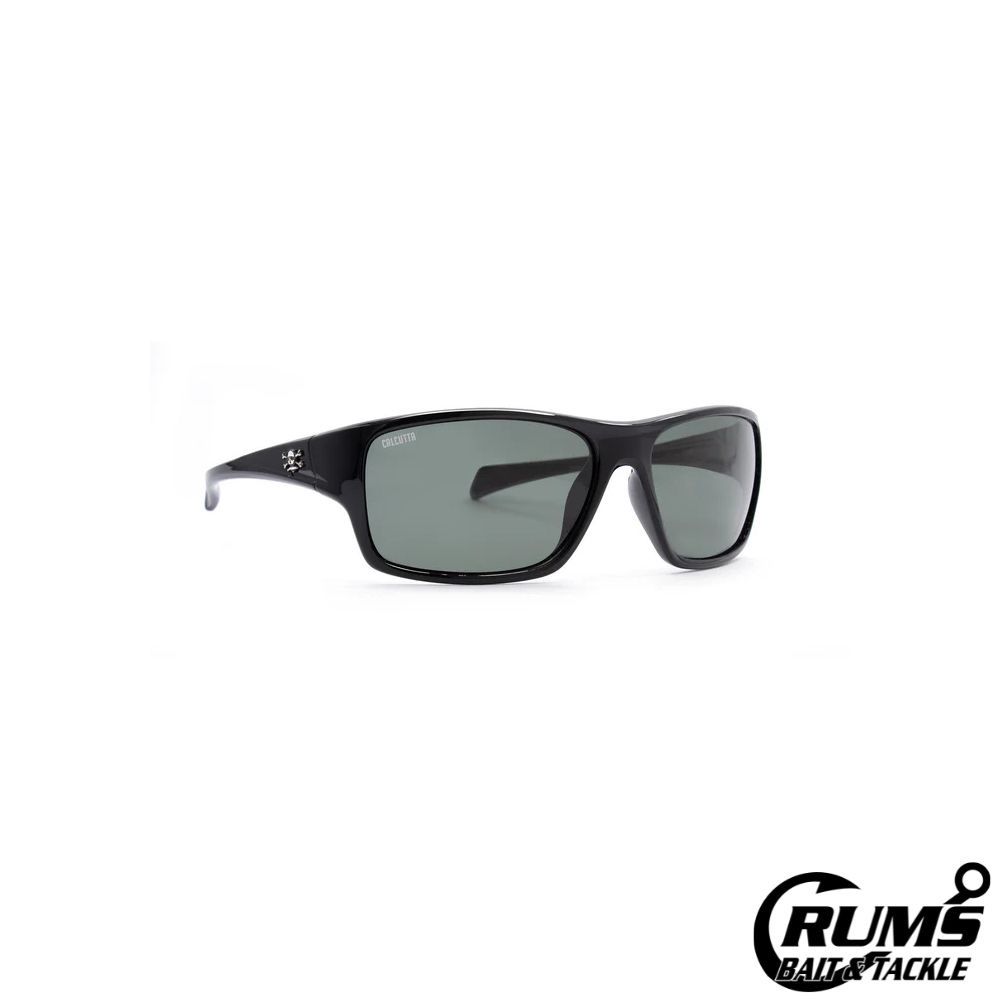 Calcutta CH1G Chesapeake Polarized Sunglasses Shiny Black Frame/Gray Lens