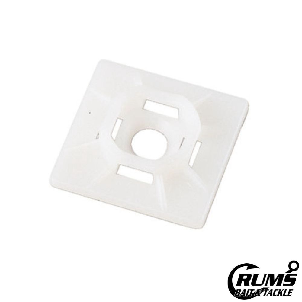 ANCOR CABLE TIE MOUNTING BASE #10 SCREW - 25 PACK