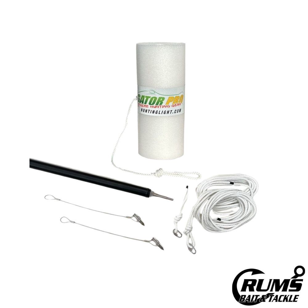 GATOR PRO 8&#39; Aluminum Harpoon Pole w/ Driver