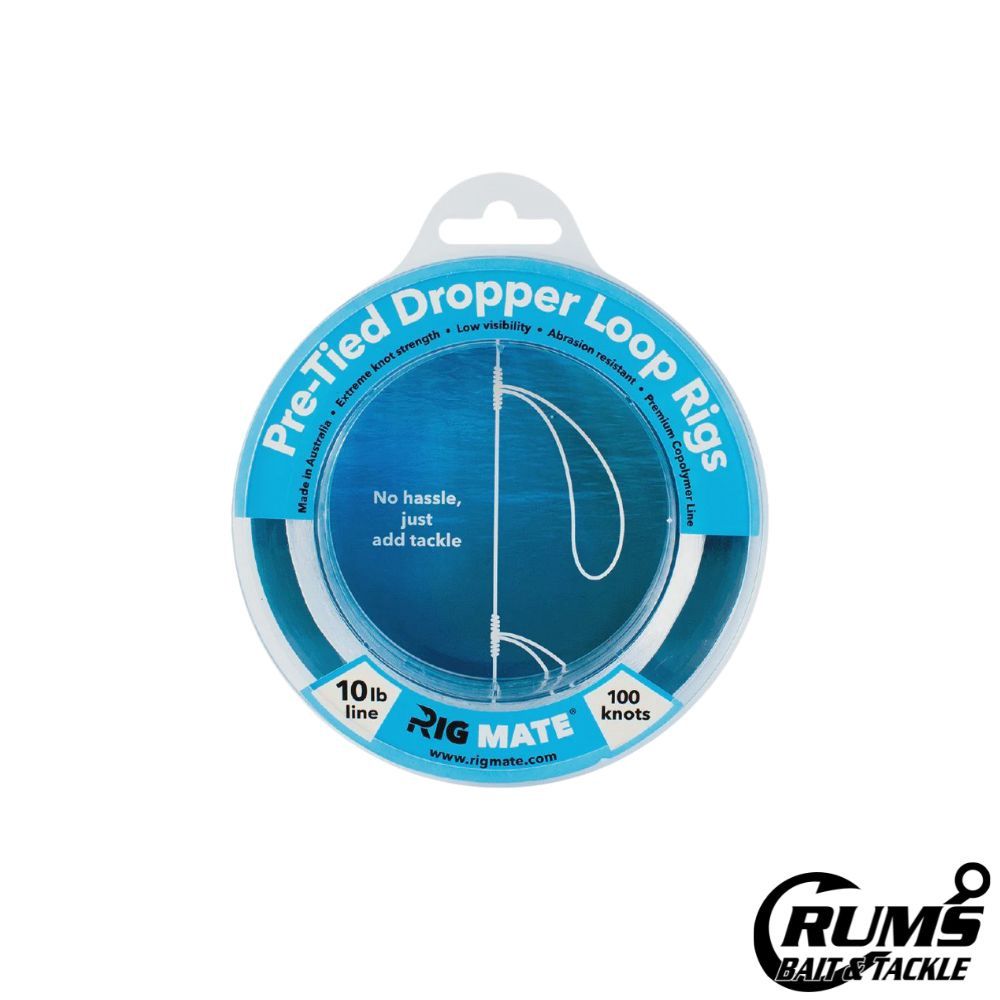 PRE-TIED DROPPER LOOP RIGS, WEIGHT: 10LB